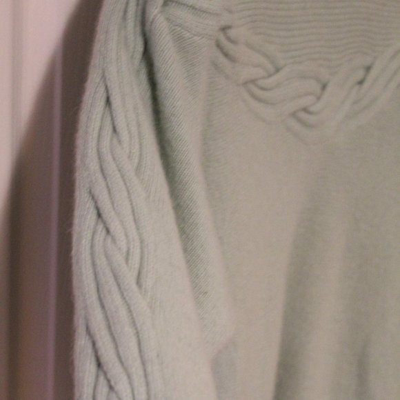 Vintage Mint green Chunky Sweater - Picture 3 of 5